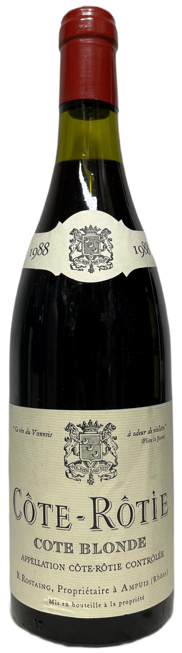 1988 Rene Rostaing Cote Rotie Cote Blonde