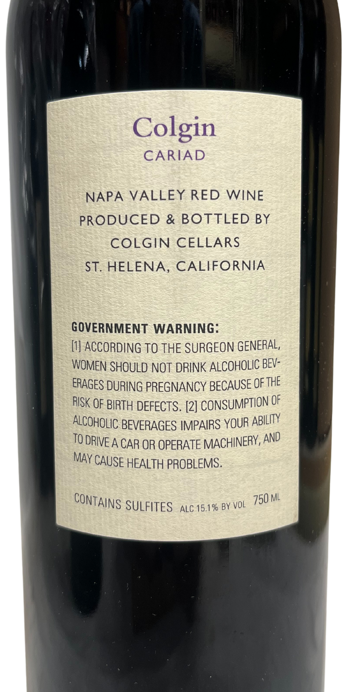 2018 Colgin Napa Valley Cariad Proprietary Red