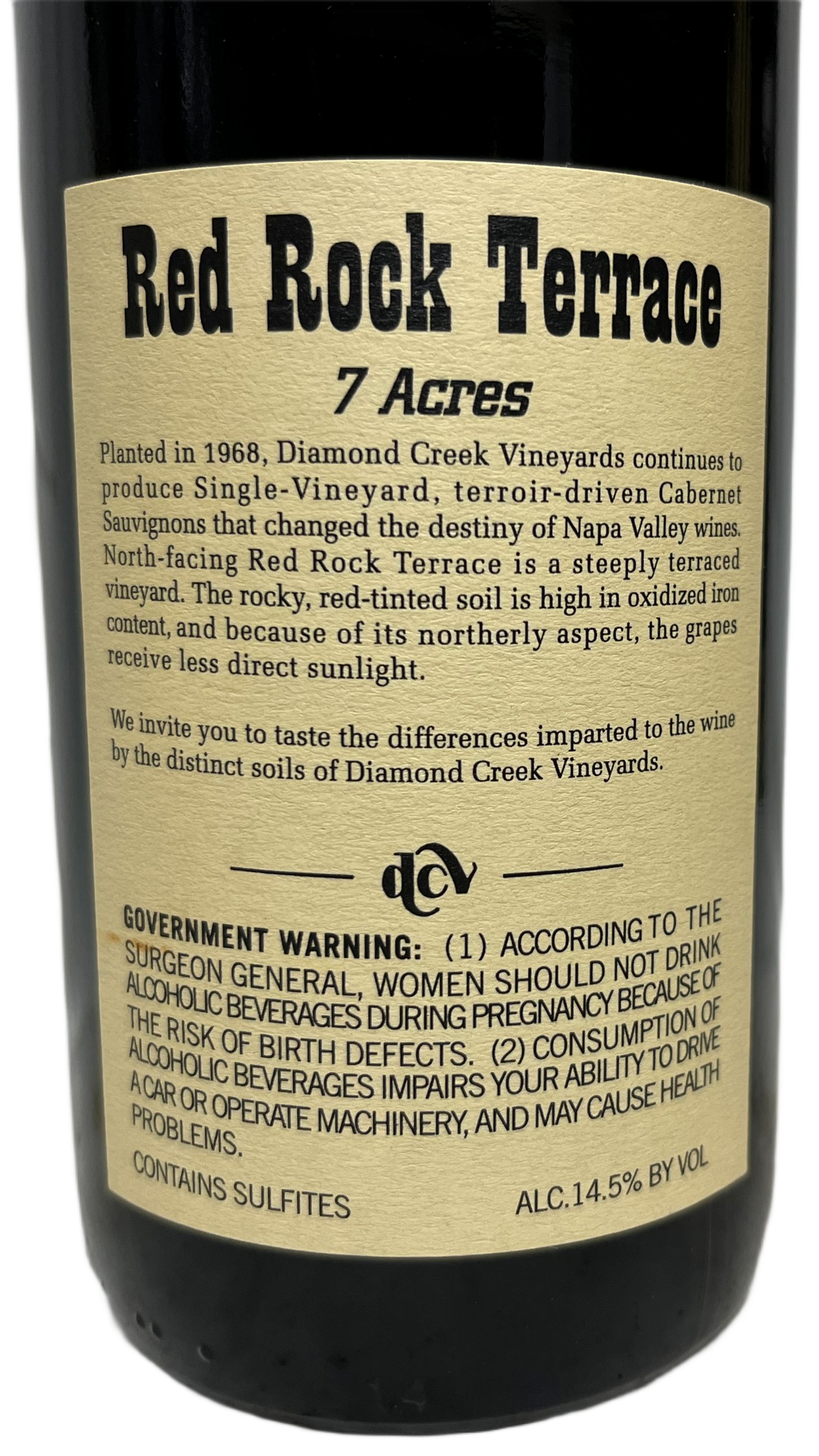 2019 Diamond Creek Napa Valley Red Rock Terrace Cabernet Sauvignon