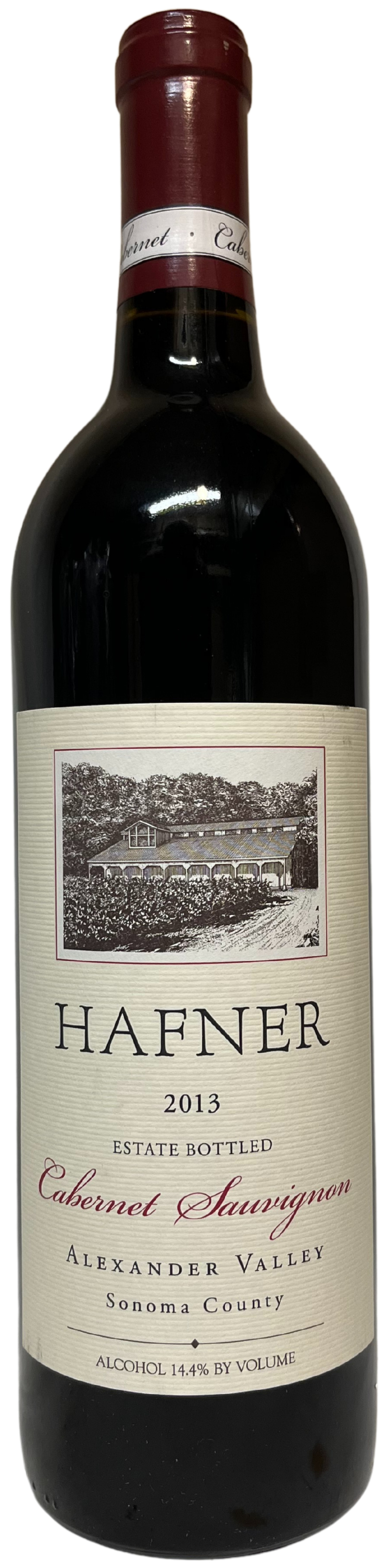 2013 Hafner Vineyard Alexander Valley Cabernet Sauvignon