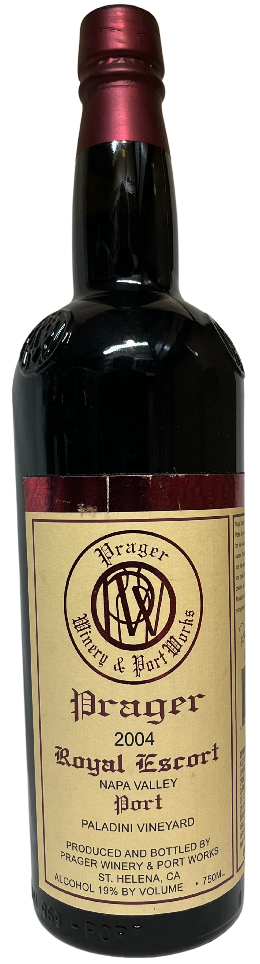 2004 Prager Winery Royal Escort Port