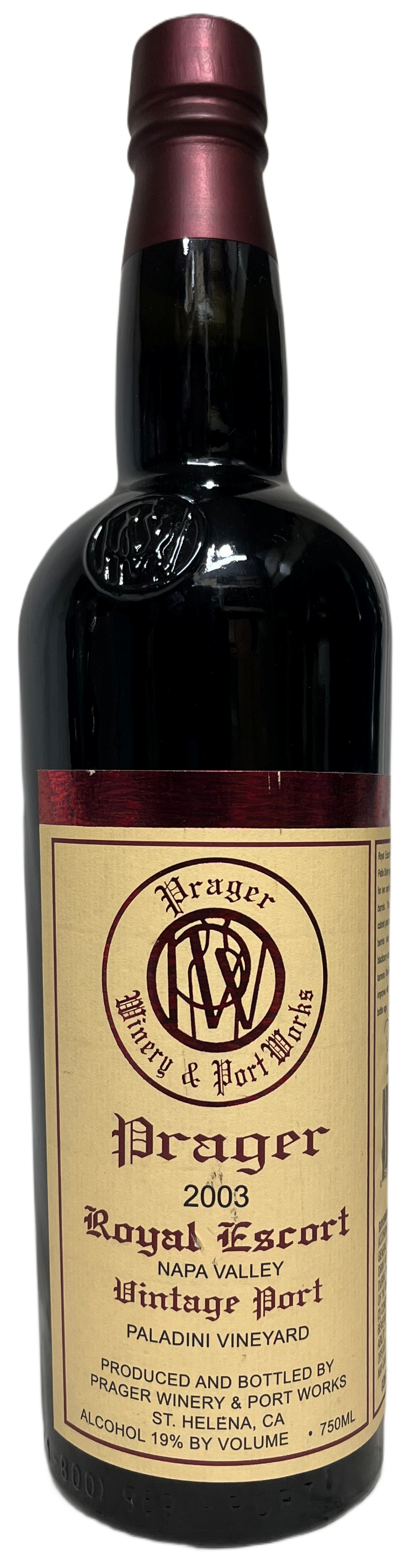 2003 Prager Winery Royal Escort Port
