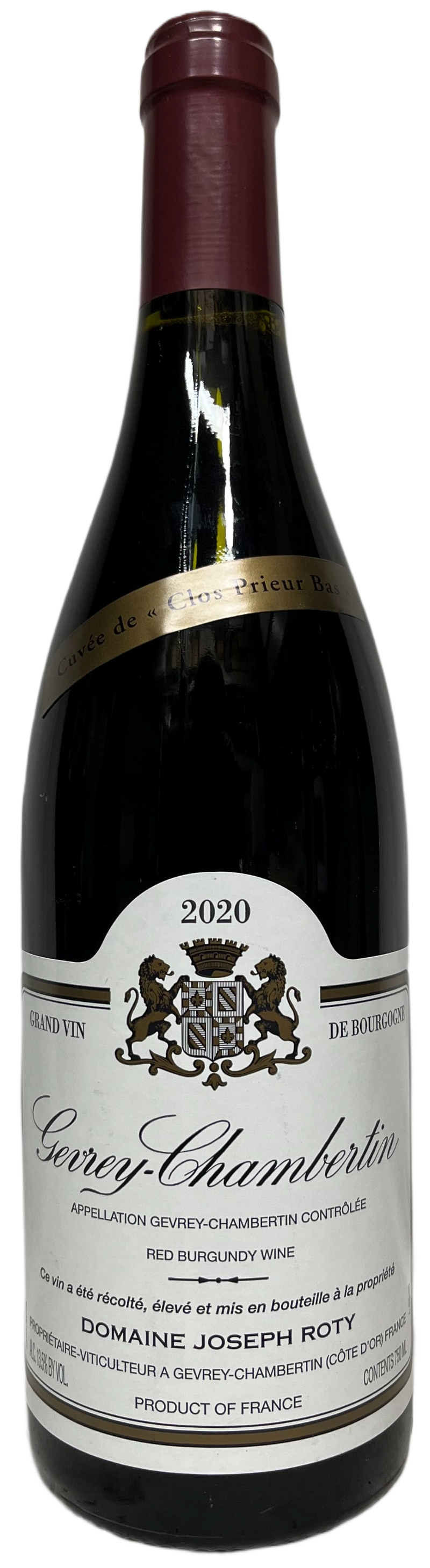 2020 Joseph Roty Gevrey Chambertin Clos Prieur