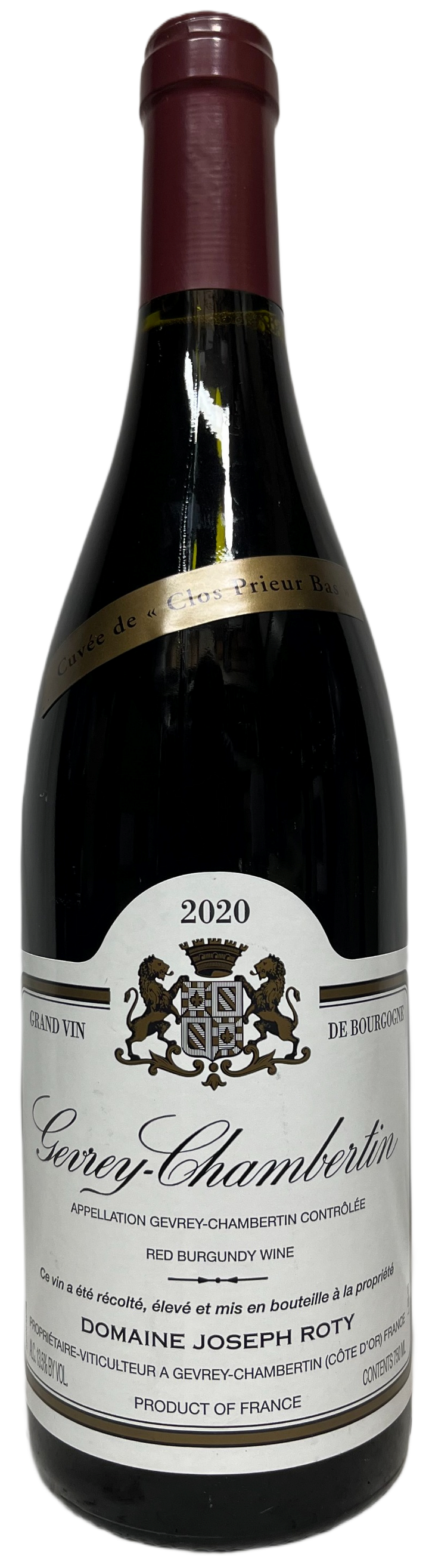 2020 Joseph Roty Gevrey Chambertin Clos Prieur