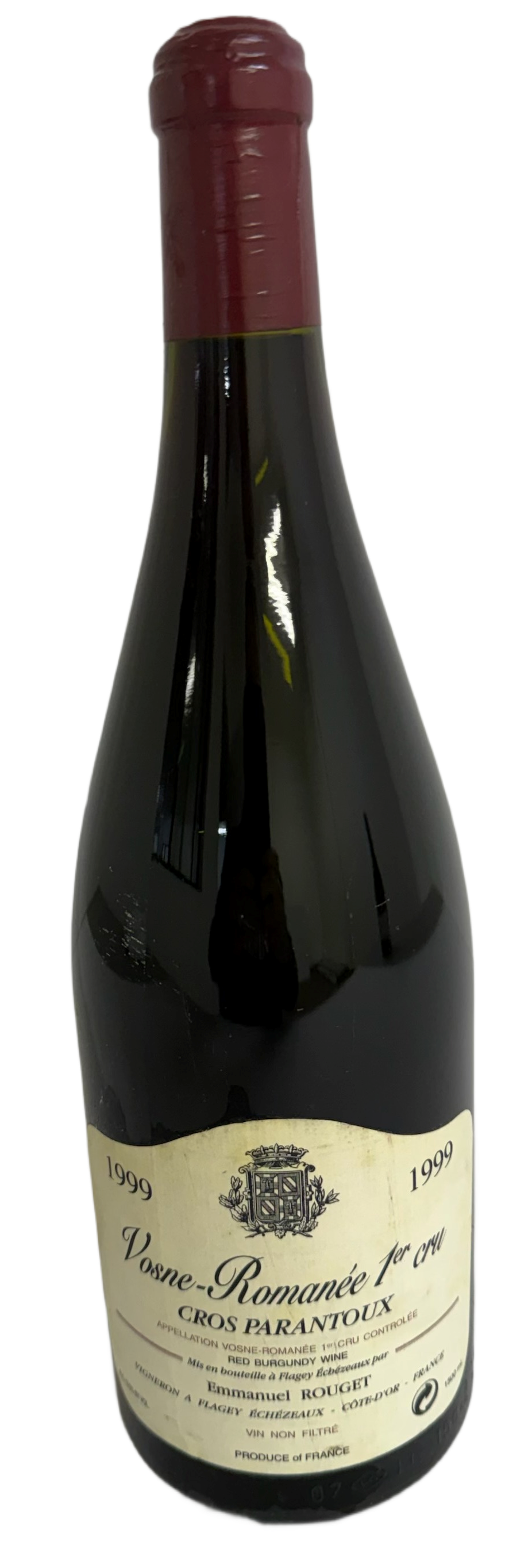1999 Rouget, E Vosne Romanee Cros Parantoux
