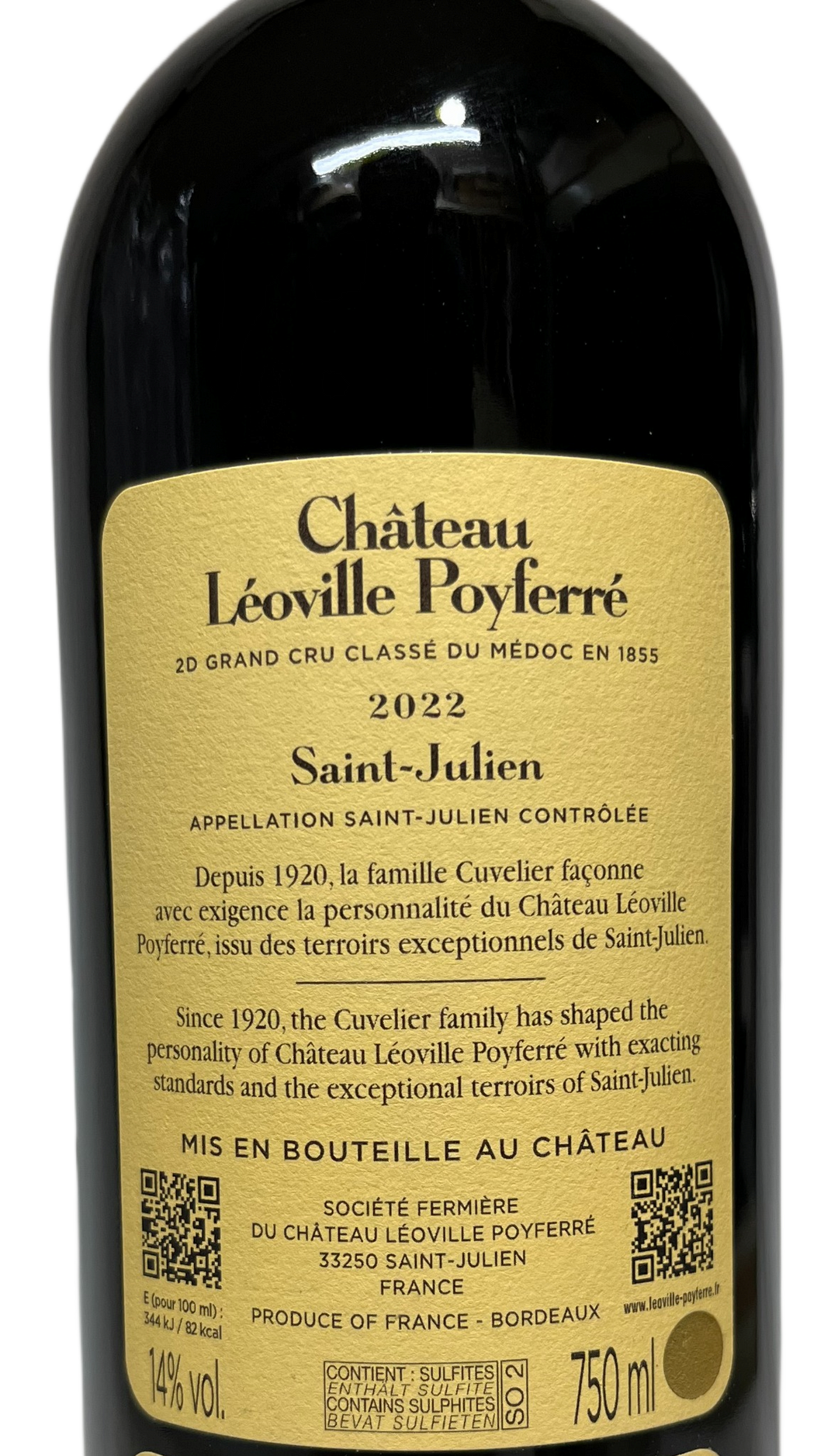 2022 Leoville Poyferre St Julien