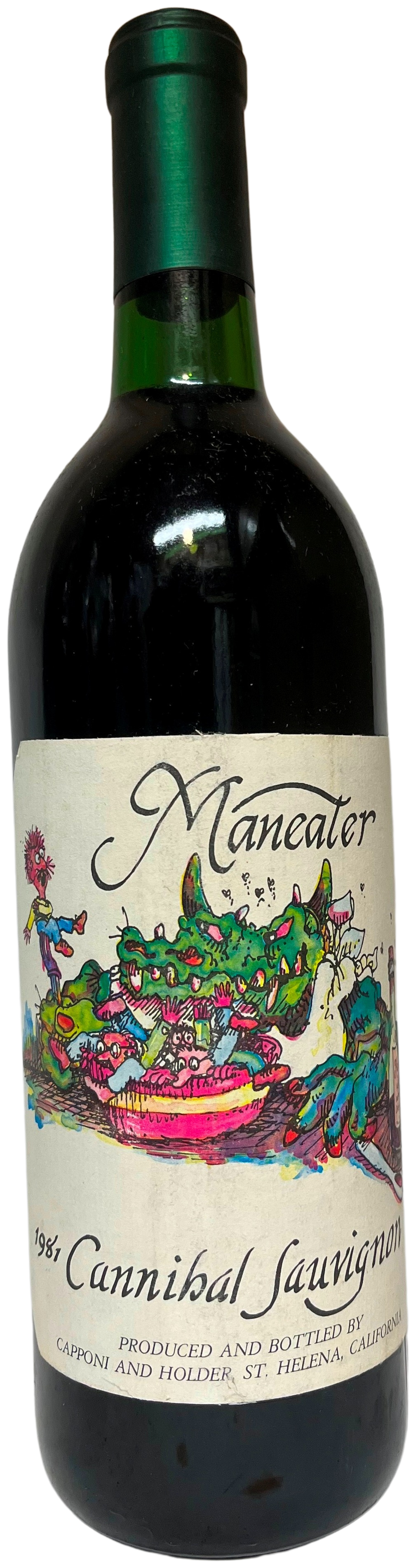 1981 Maneater Cannibal Sauvignon - from Marilyn Wines