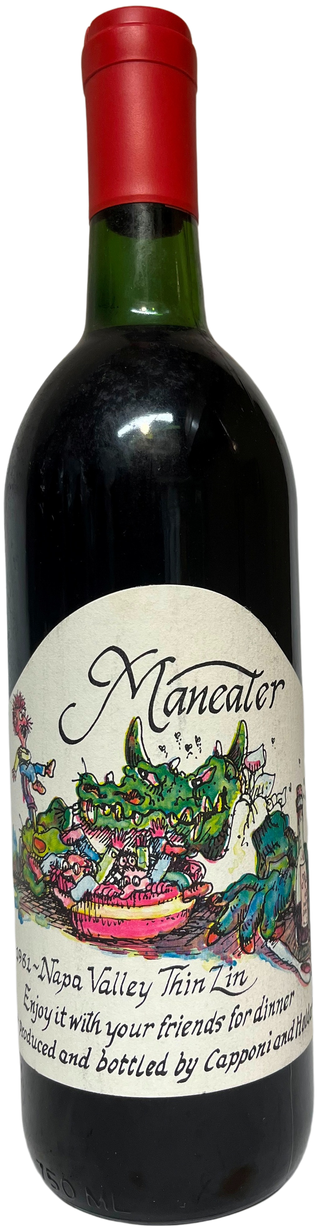 1981 Maneater Napa Valley Thin Zin - from Marilyn Wines