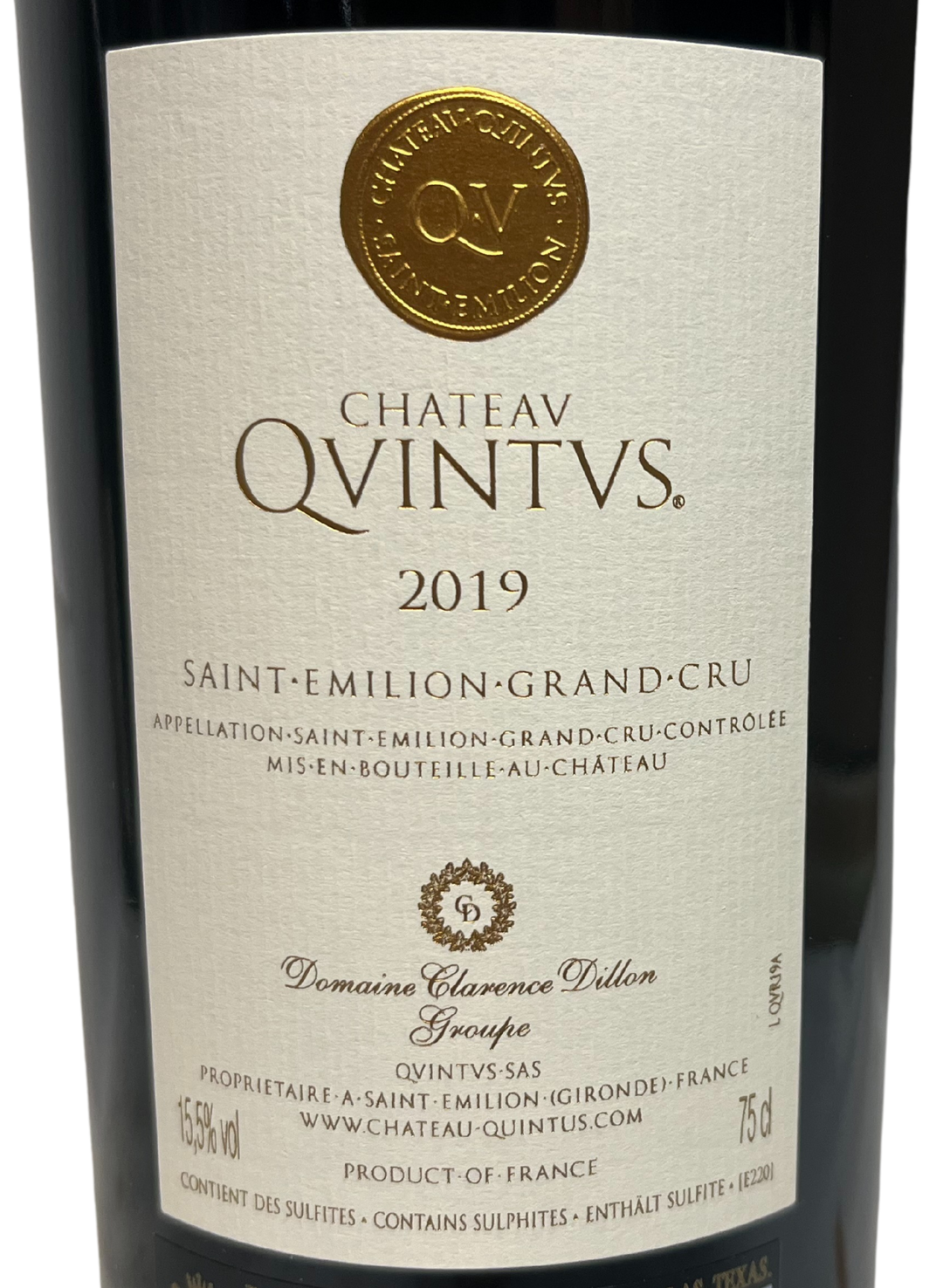 2019 Chateau Quintus St Emilion