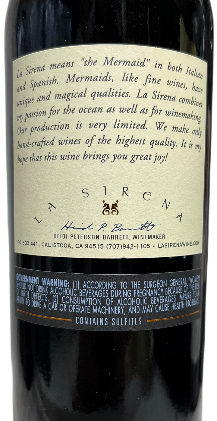 2019 La Sirena Napa Valley Cabernet
