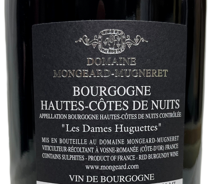 2022 Mongeard Mugneret Bourgogne Hautes Cotes de Nuits Les Dames Huguettes
