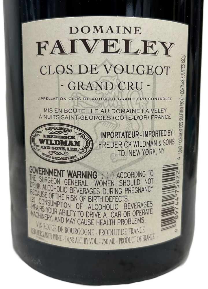 2019 Faiveley Clos Vougeot
