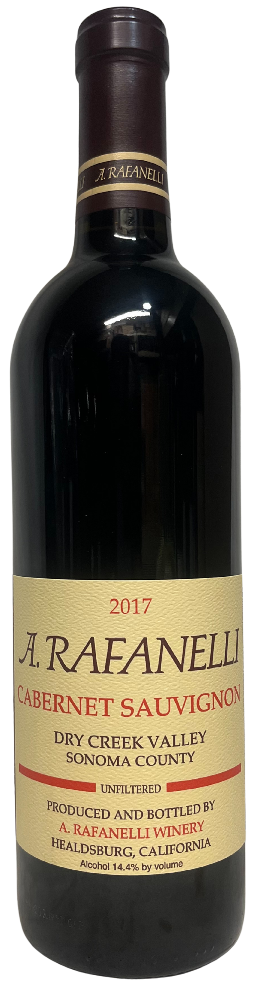 2017 A. Rafanelli Dry Creek Valley Cabernet Sauvignon
