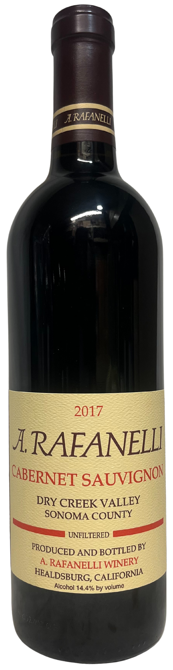 2017 A. Rafanelli Dry Creek Valley Cabernet Sauvignon
