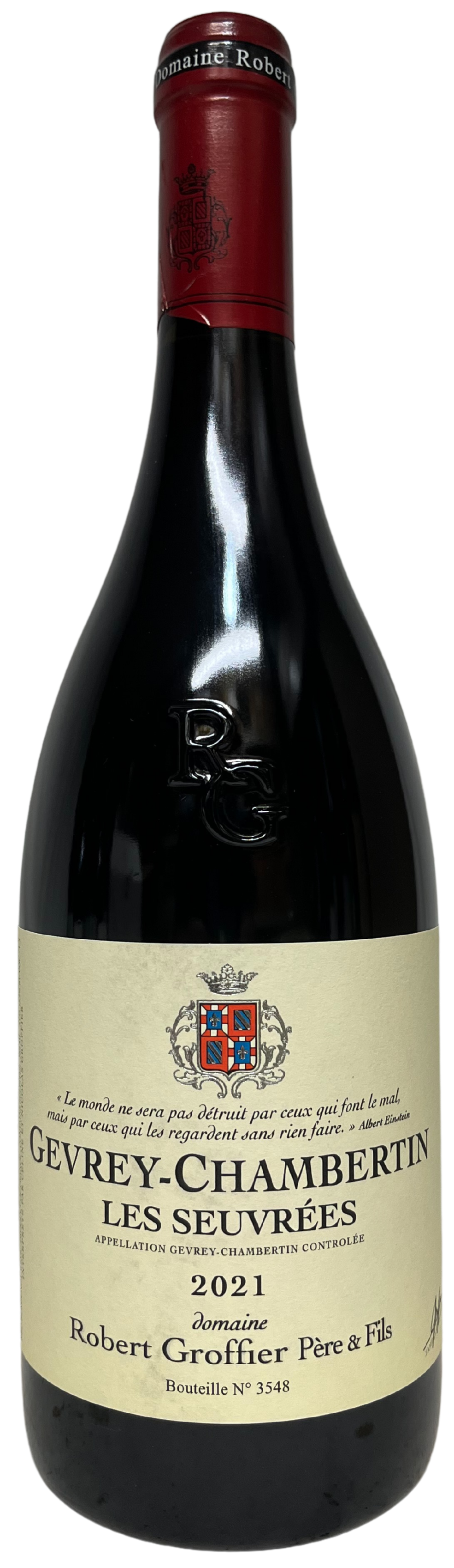 2021 Robert Groffier Gevrey Chambertin Seuvrees