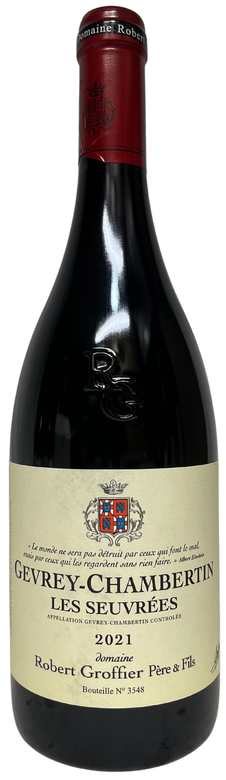 2021 Robert Groffier Gevrey Chambertin Seuvrees