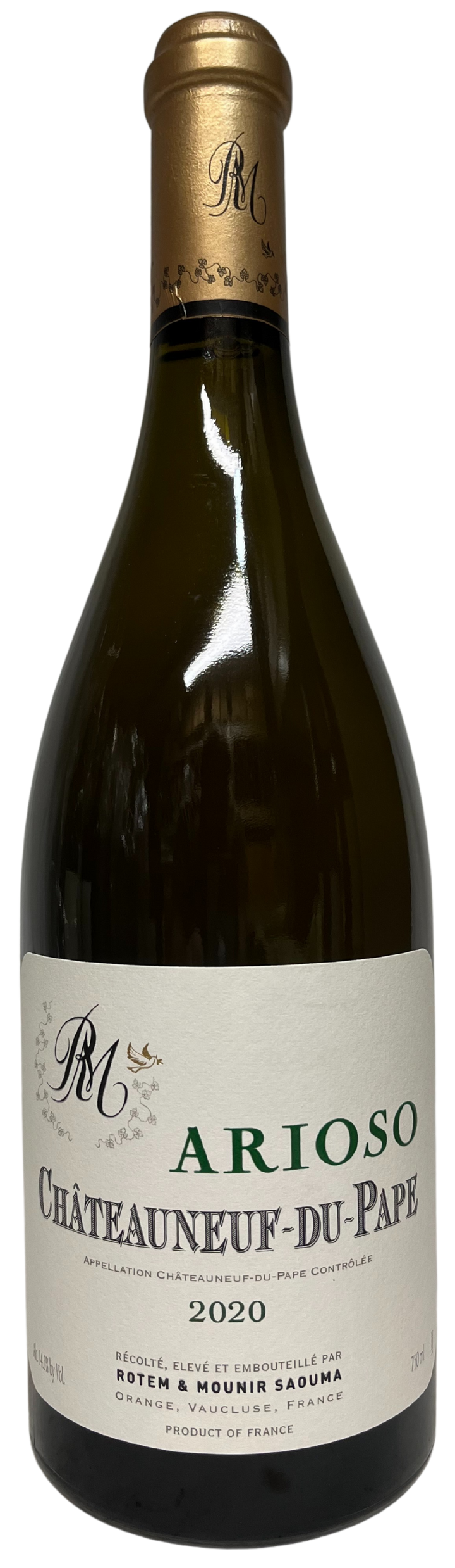 2020 Rotem & Mounir Saouma Chateauneuf du Pape Arioso Blanc