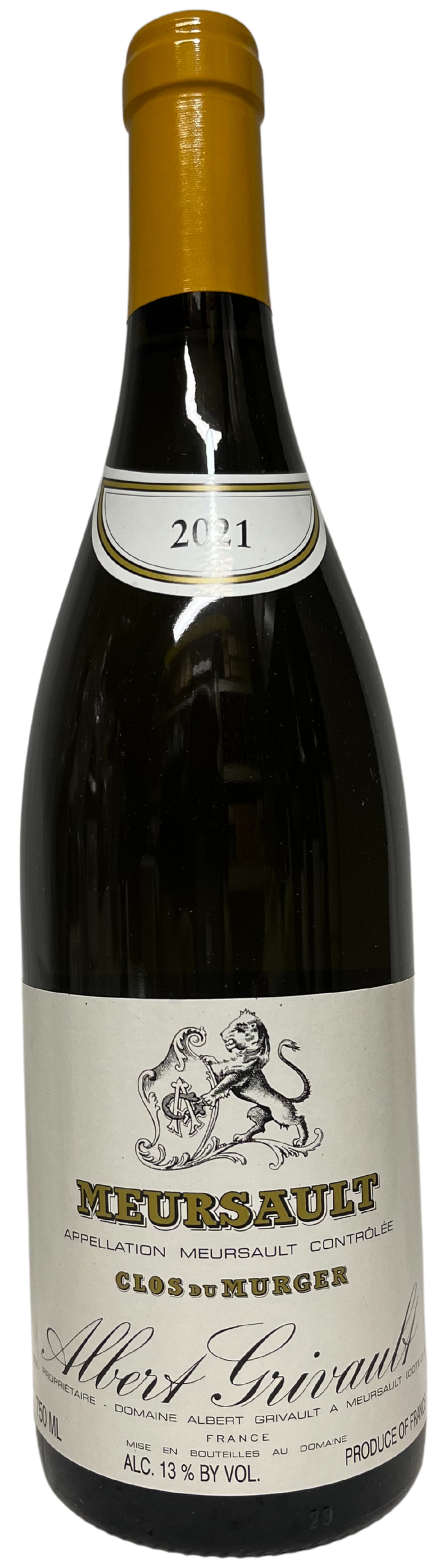 2021 Albert Grivault Meursault Clos du Murger