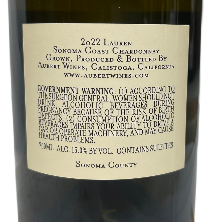 2022 Aubert Lauren Chardonnay