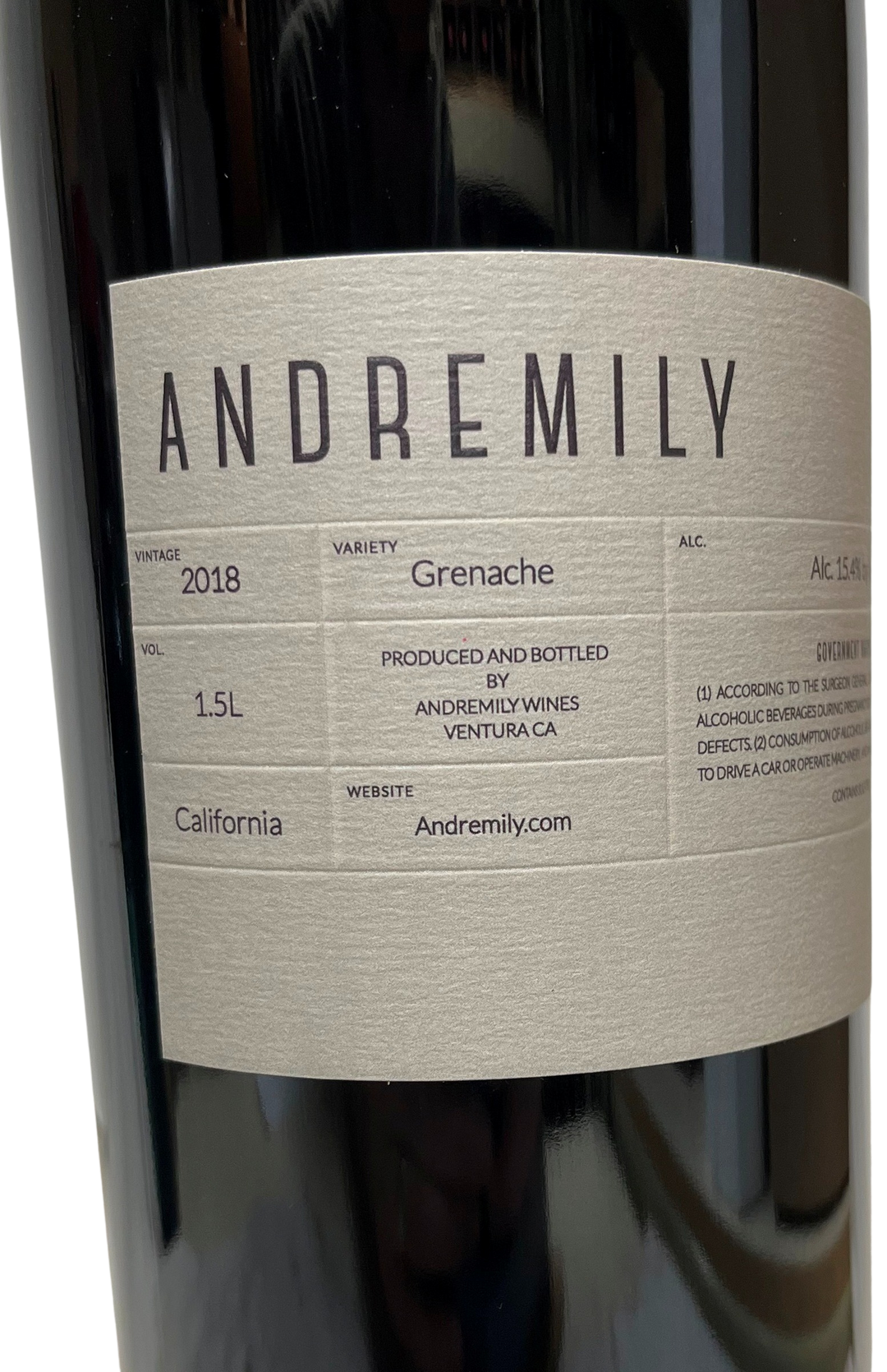 2018 Andremily Grenache