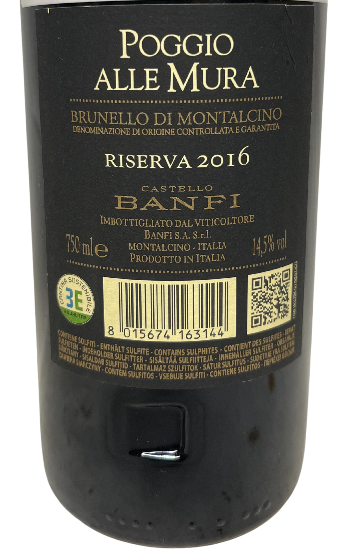 2016 Castello Banfi Brunello di Montalcino Poggio Alle Mura Riserva