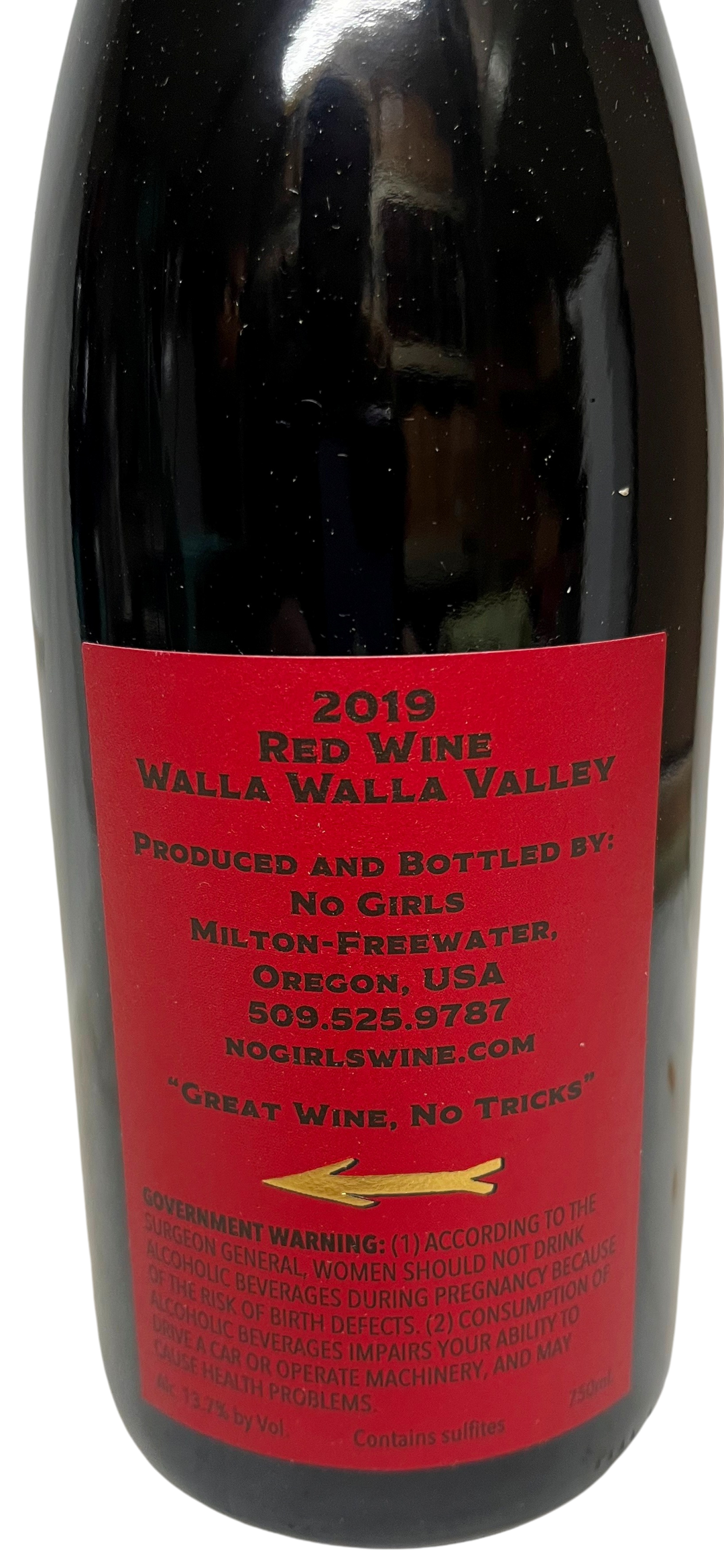 2019 No Girls Wines Double Lucky 8 Proprietary Red