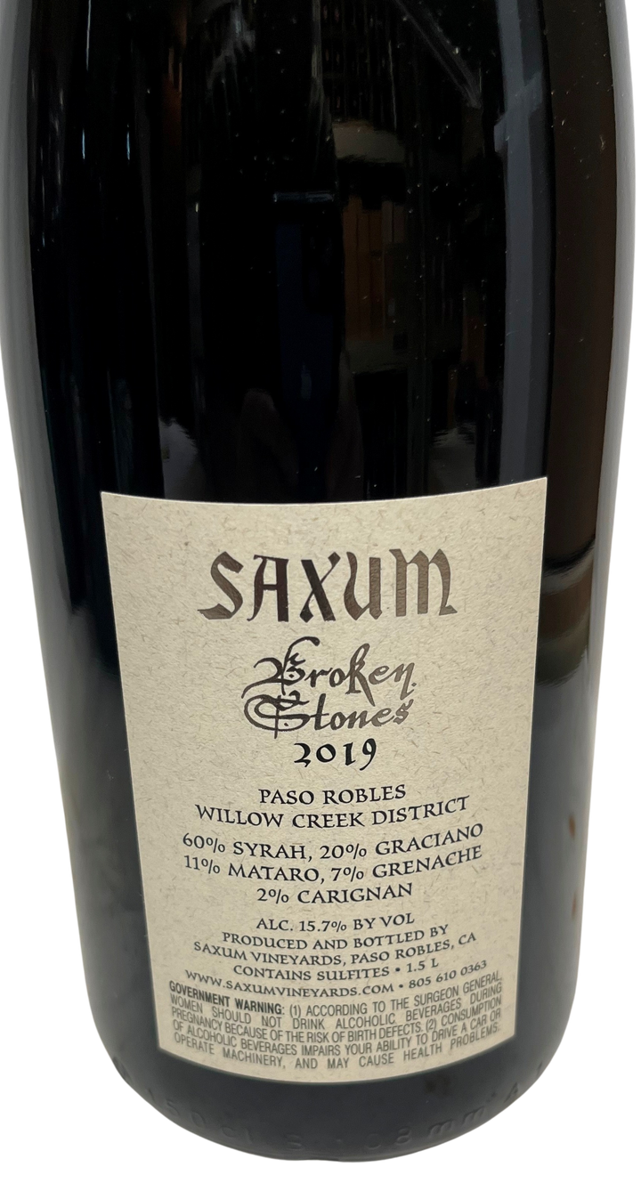 2019 Saxum Broken Stones Proprietary Red