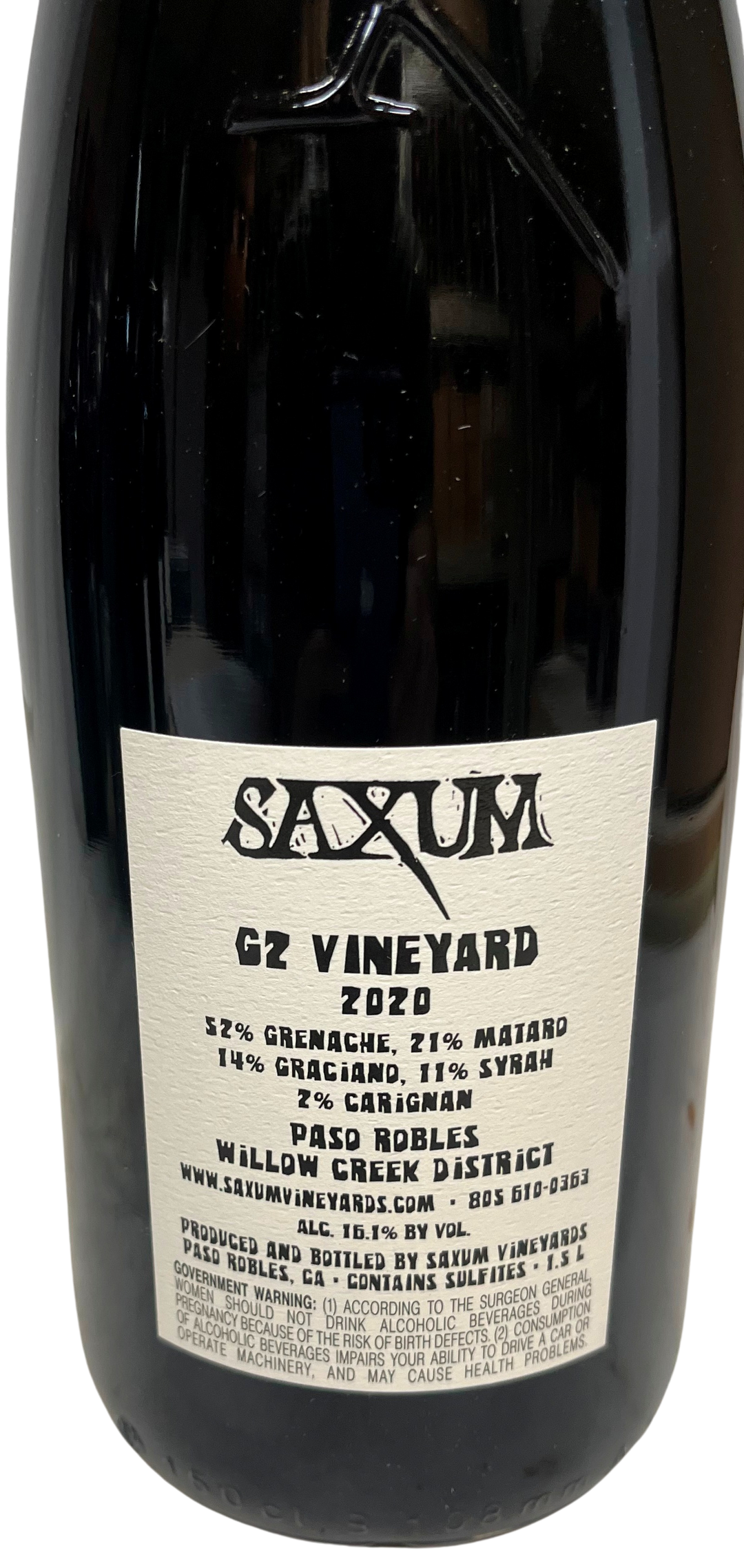 2020 Saxum G2 Vineyard Proprietary Red