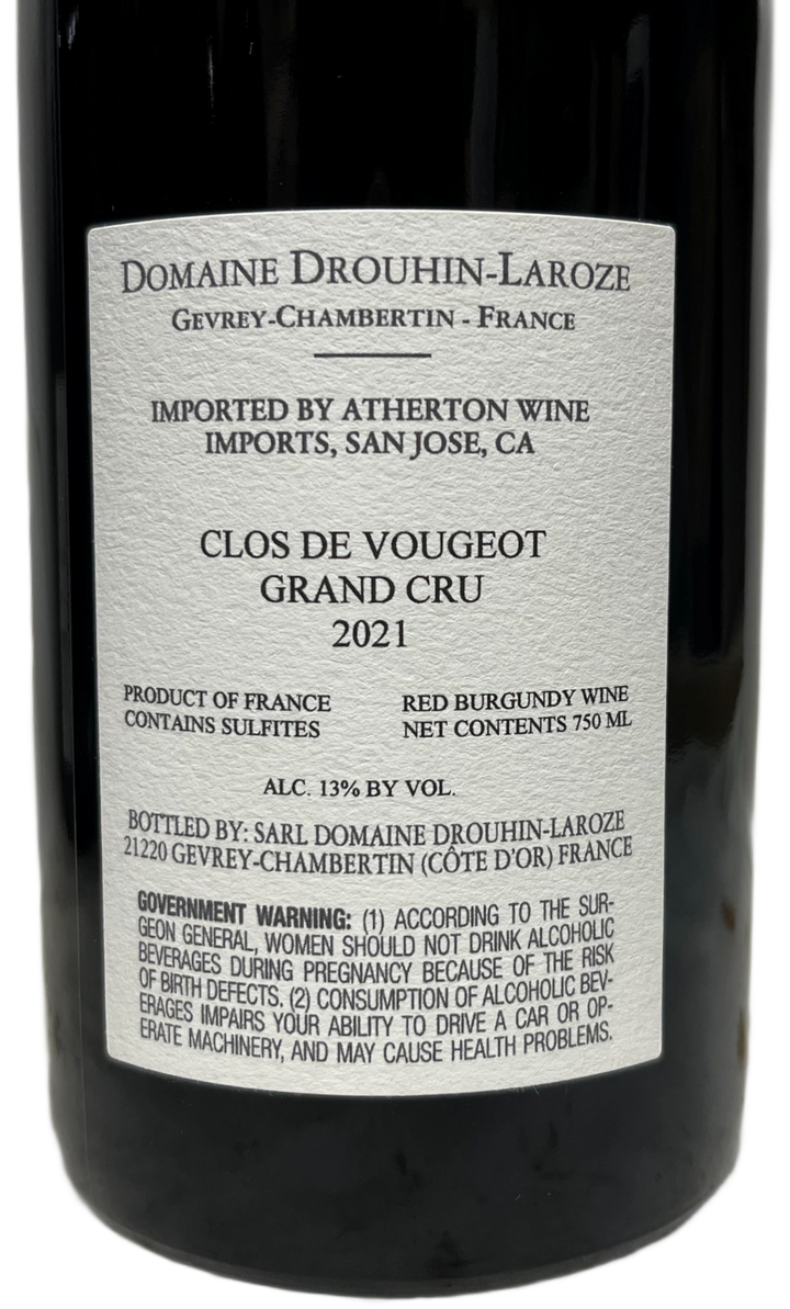 2021 Drouhin Laroze Clos Vougeot