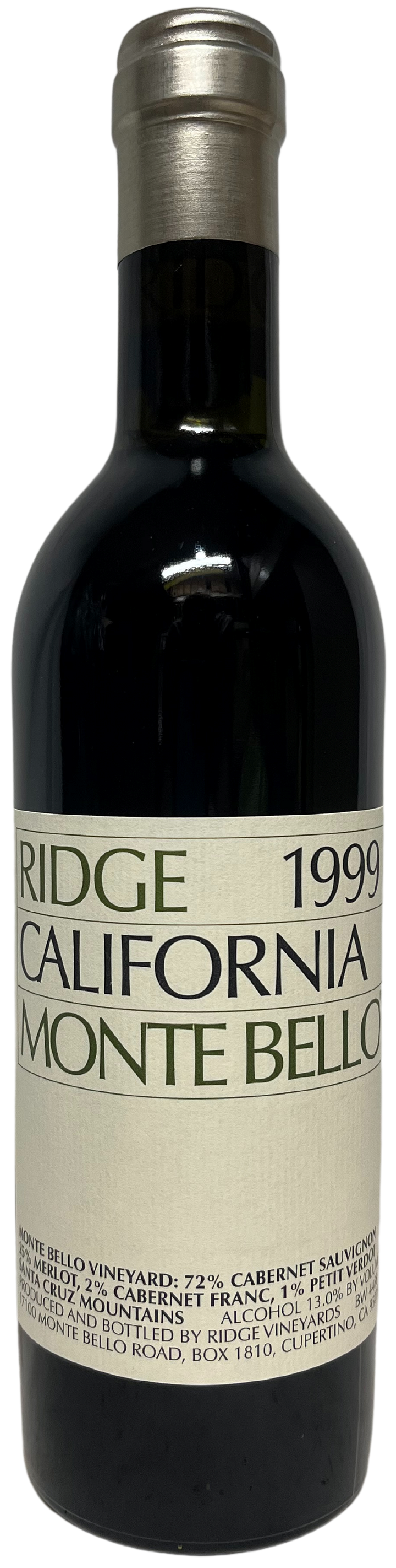 1999 Ridge Monte Bello Proprietary Red