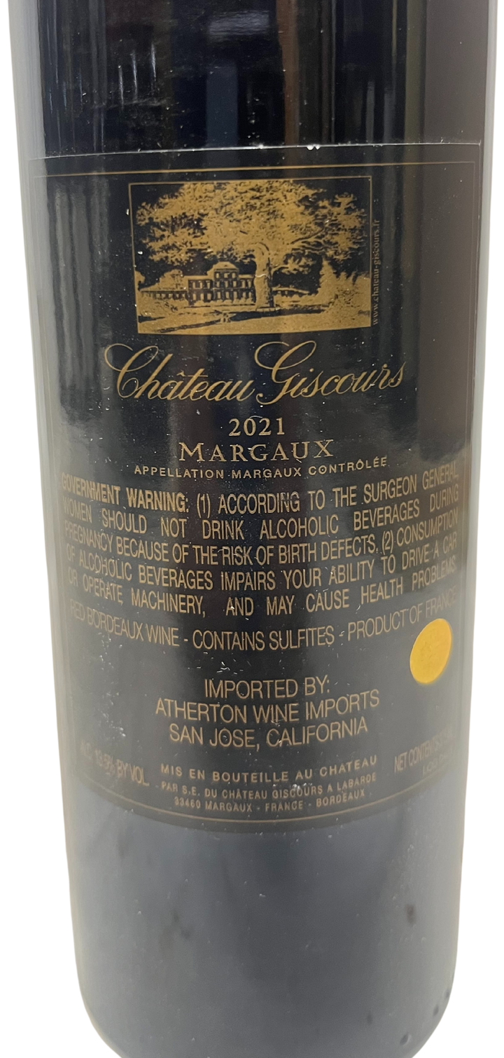 2021 Giscours Margaux