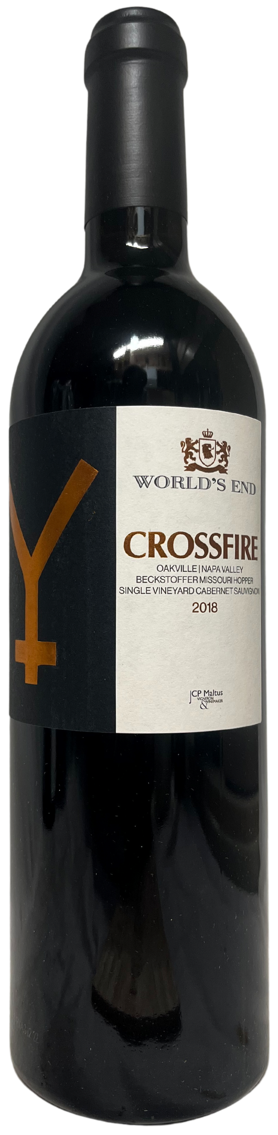 2018 World’s End ‘Crossfire’  Missouri Hopper Vineyard Cabernet Sauvignon