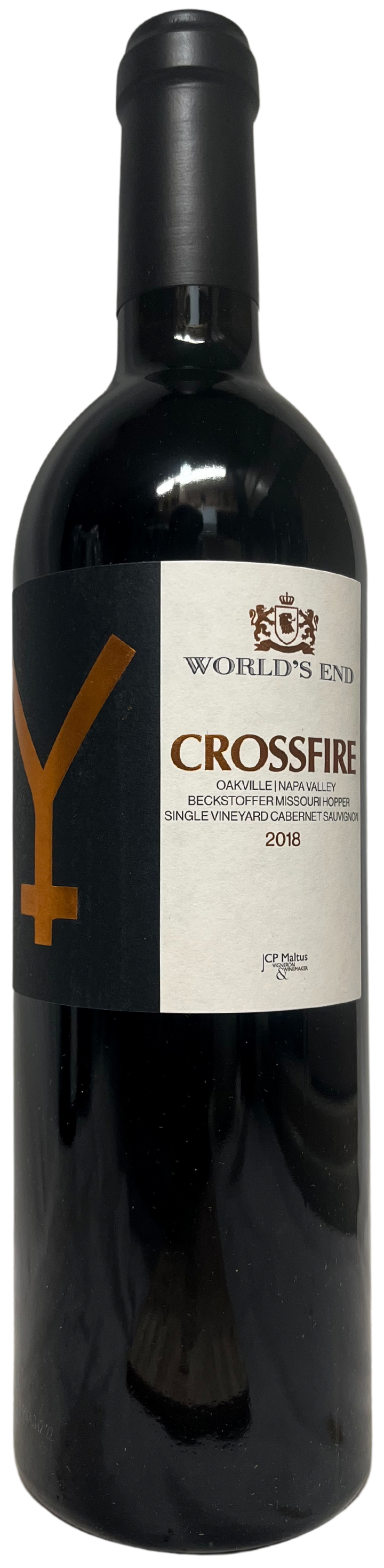 2018 World’s End ‘Crossfire’  Missouri Hopper Vineyard Cabernet Sauvignon