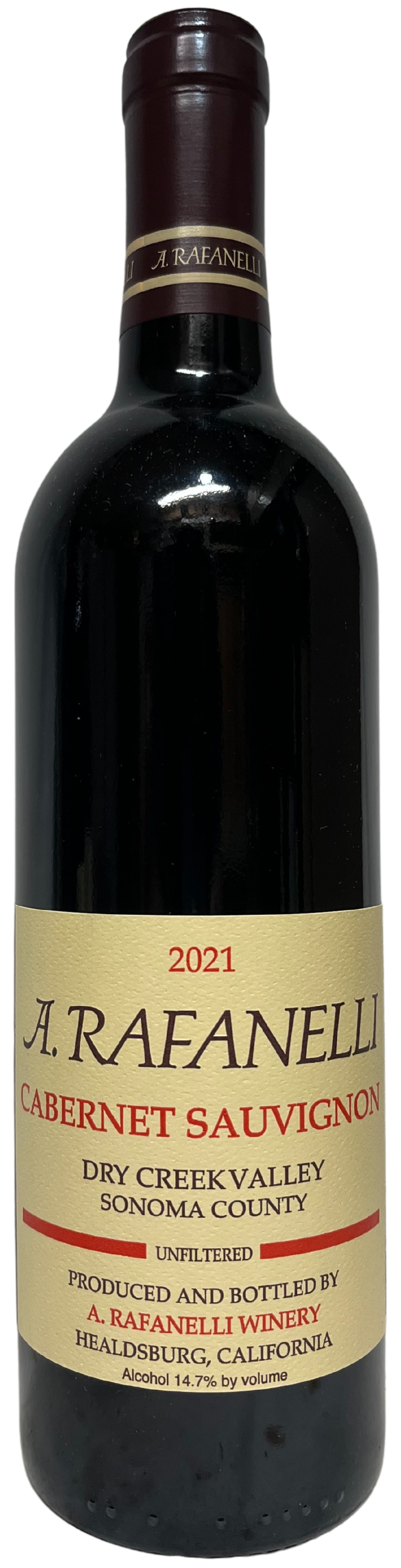 2021 A. Rafanelli Dry Creek Valley Cabernet Sauvignon