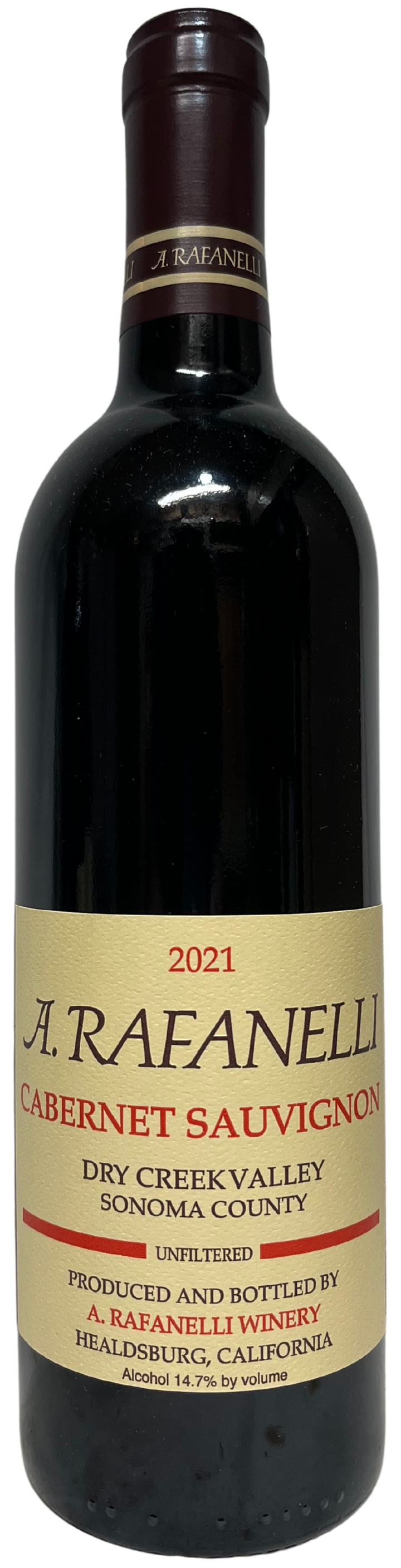 2021 A. Rafanelli Dry Creek Valley Cabernet Sauvignon