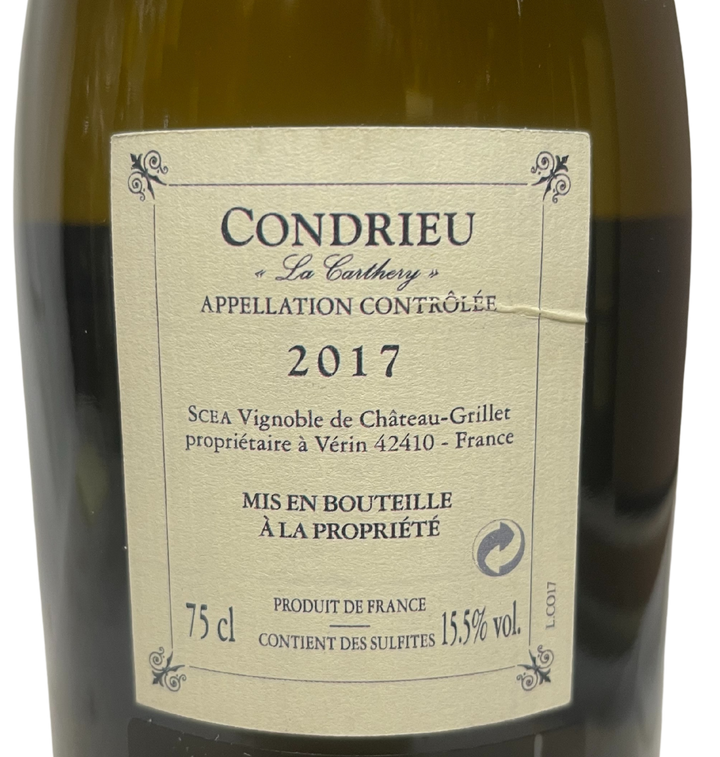 2017 Chateau Grillet Condrieu La Carthery