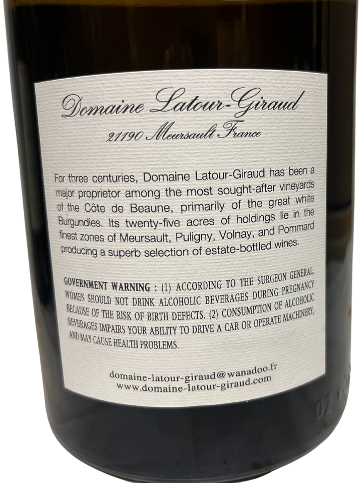 2022 Latour Giraud Meursault Narvaux