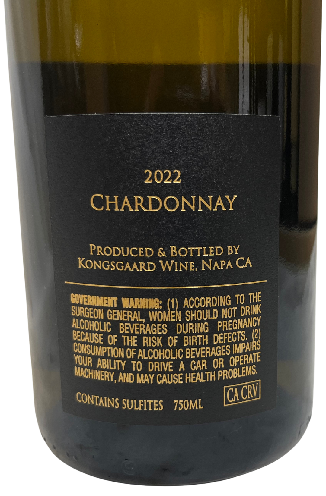2022 Kongsgaard Napa Valley Chardonnay
