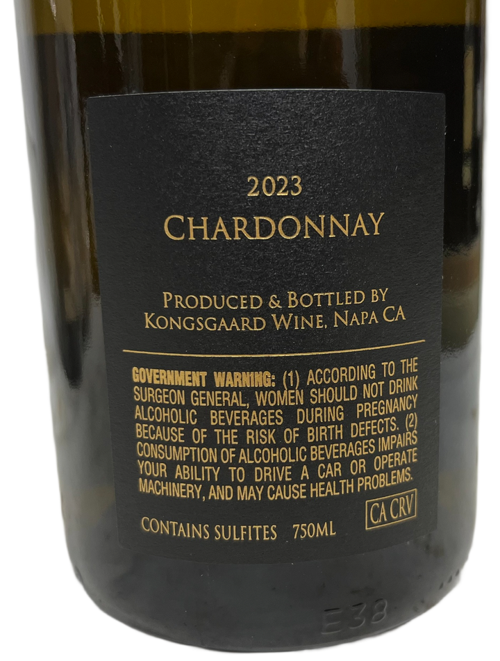 2023 Kongsgaard Napa Valley Chardonnay