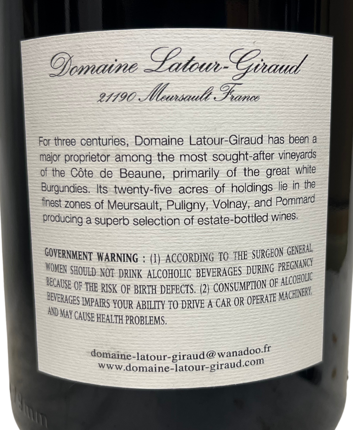 2022 Latour Giraud Volnay Clos des Chenes
