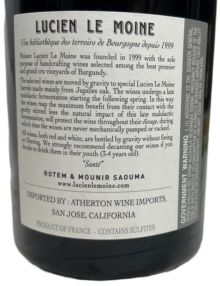 2021 Lucien Le Moine Chambolle Musigny les Charmes