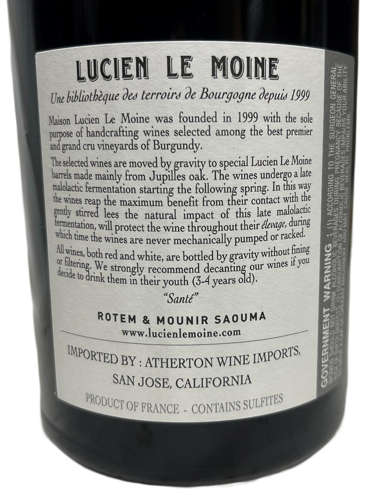 2021 Lucien Le Moine Chambolle Musigny les Hauts Doix