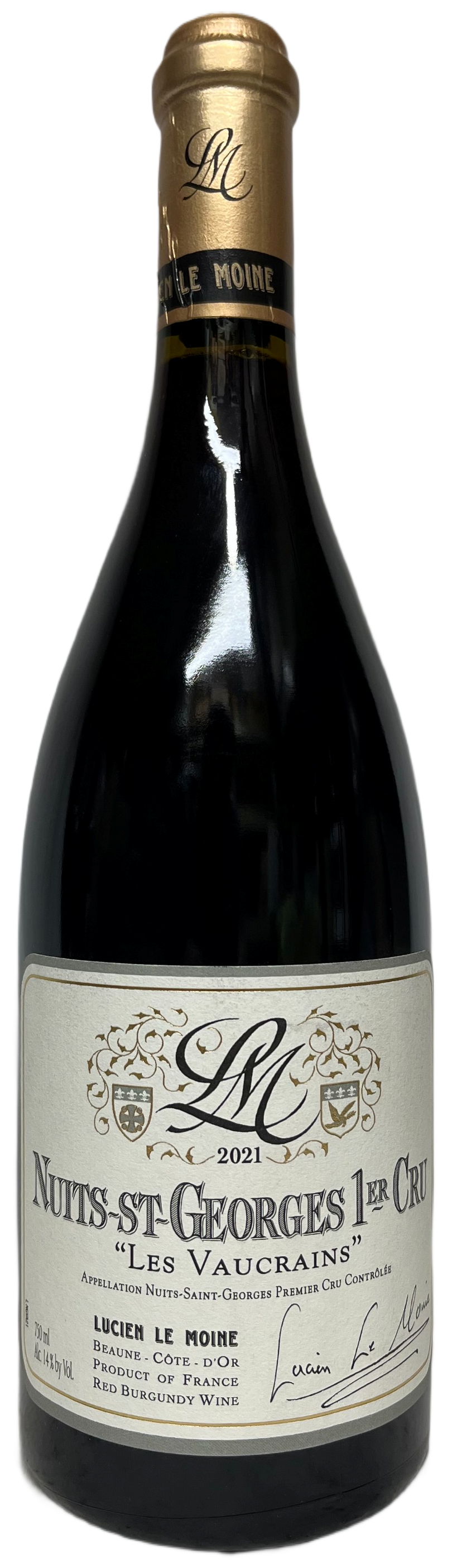 2021 Lucien Le Moine Nuits St Georges Vaucrains
