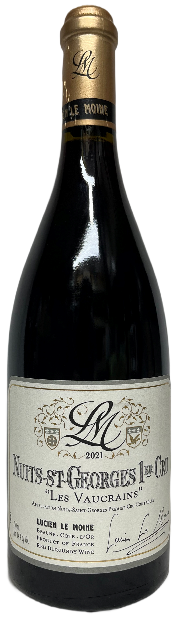 2021 Lucien Le Moine Nuits St Georges Vaucrains