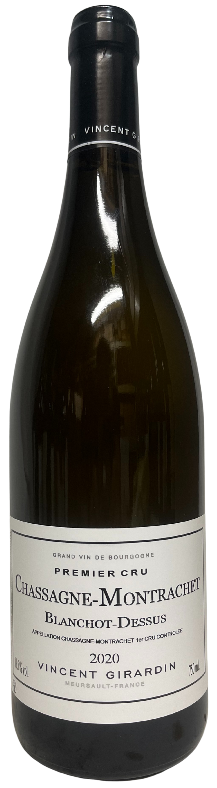 2020 Vincent Girardin Chassagne Montrachet les Blanchot Dessus