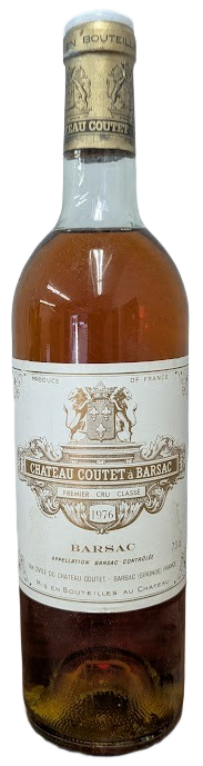 1976 Coutet Barsac Sauternes