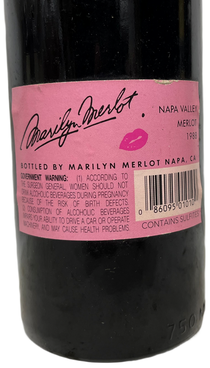 1988 Marilyn Merlot Napa Valley Merlot - Scratch and Dent
