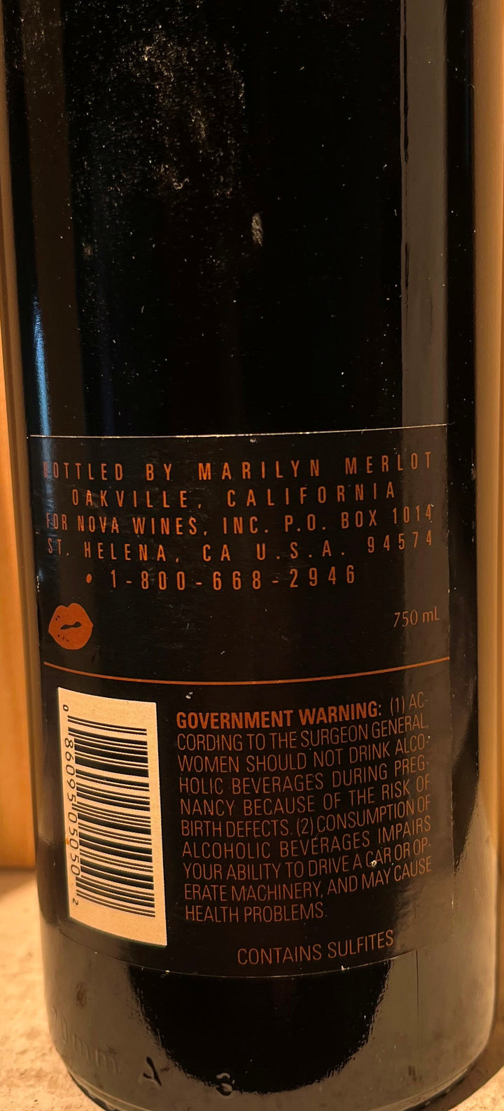 1994 Marilyn Merlot Napa Valley Merlot - Scratch and Dent