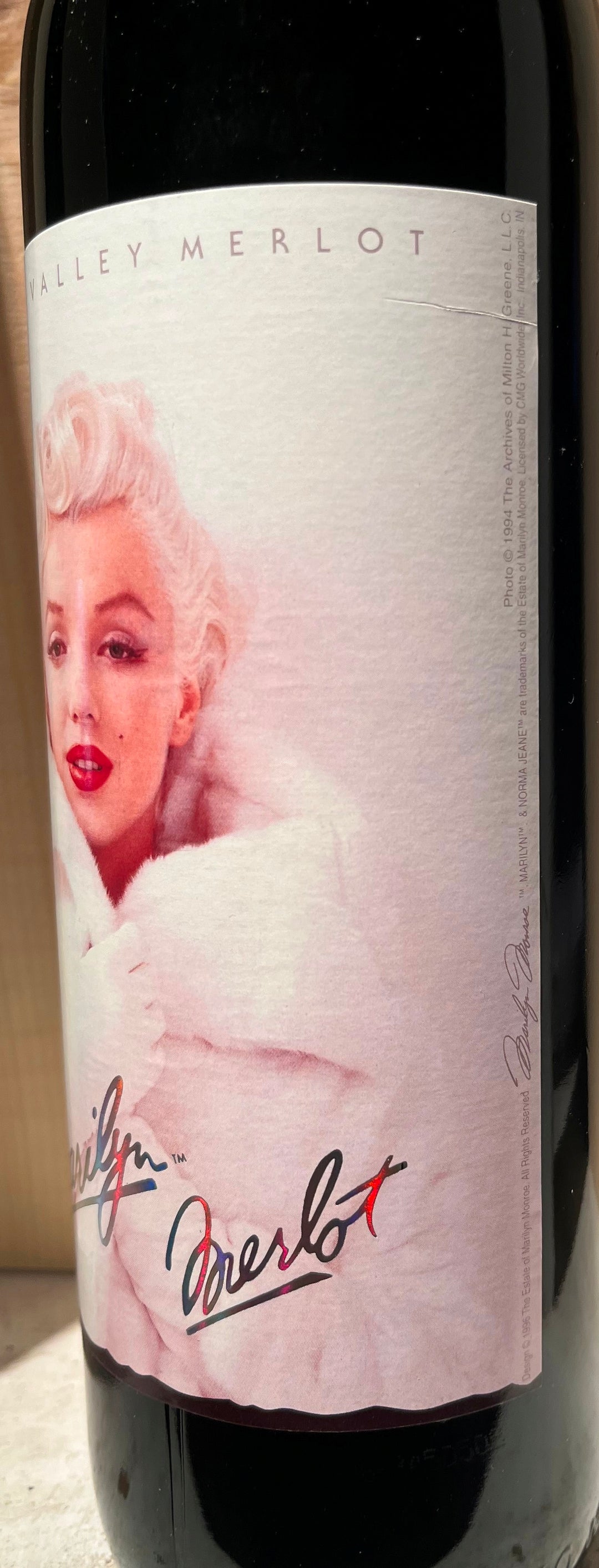 1995 Marilyn Merlot Napa Valley Merlot - Scratch and Dent