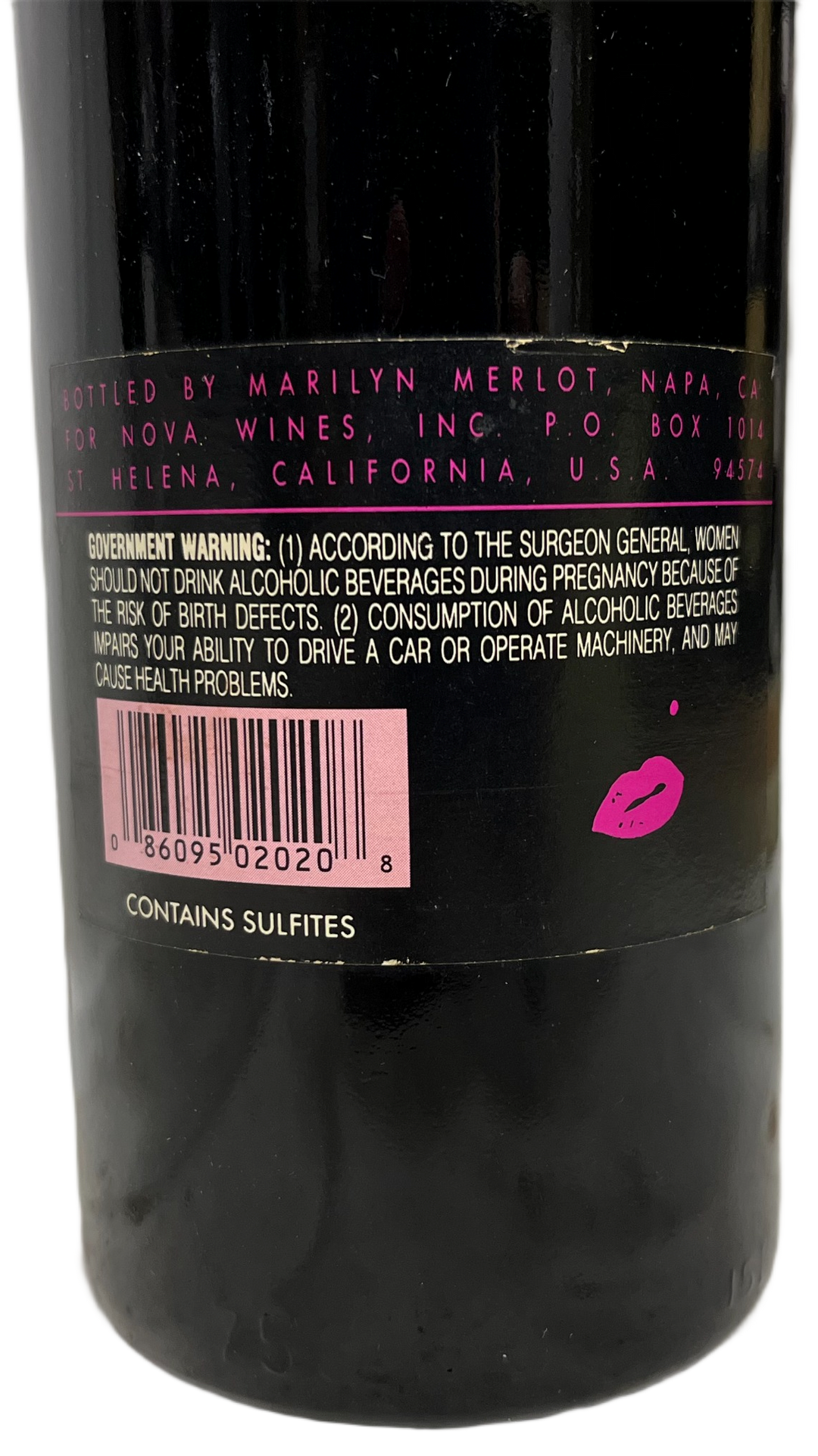1991 Marilyn Merlot Napa Valley Merlot - Scratch and Dent